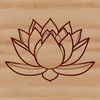 Free SVG Lotus Flower Clip Art A stylized illustration of the sacred lotus flower from various religious perspectives.