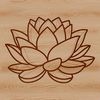 Beautiful Free Vector Art of a Lotus An illustration of the lotus flower, a symbol in various cultures and religions.