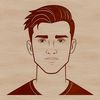 Man Silhouette Vector Art An editable vector art of a male figure suitable for graphic design projects.