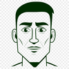 Male Digital Illustration A digital illustration of a male figure.