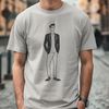 Digital Male Illustration in Vector Format A digital illustration of a man created using vector art.
