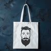 Free Male Figure Vector Art An illustration of a bearded male figure.