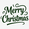 Holiday word art featuring Merry Christmas messages in an editable SVG design.