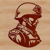 Beautiful Soldier Vector Art Design A detailed illustration of a soldier in military uniform, suitable for vector art projects.