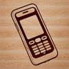 Beautiful Phone Design Illustration A sleek mobile phone with a touchscreen display, ideal for creating custom clip art designs.
