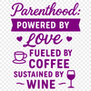 Motherly Wisdom in Bold Typography Inspiring quote about parenting from a mother's perspective with bold typography