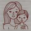 Female Portrait Vector Graphic An illustration of a woman's portrait, created as a vector graphic for easy editing and customization.