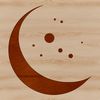 Beautiful Moon Vector Graphic Vector illustration of the moon in a digital design format.