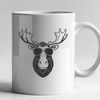 Detailed Moose SVG Clipart Image A detailed illustration of a moose in a vector format.