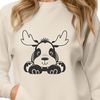 Wildlife Vector Graphic - Moose Illustration A high-resolution vector graphic of a moose, suitable for digital art projects or commercial use.