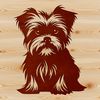 Free Vector Graphic of a Small Pet Small dog breed sitting on floor with calm expression.
