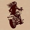 A high-resolution SVG graphic of a motorcycle design.