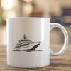 Boat Design in High Definition A high-quality illustration of a sailboat in vector format.