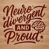 Neurodiversity Inspiration SVG Graphic SVG quote graphic featuring inspirational words about neurodiversity, perfect for personal projects or commercial use.