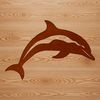 Ocean Animal Vector Graphic An SVG vector graphic of a sea creature commonly found in oceans worldwide.