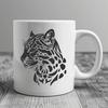 Exotic South American Feline A wild South American animal with a distinctive head and coat pattern.