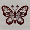 A detailed illustration of a butterfly with intricate patterns.