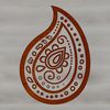 Ornate paisley pattern design in a vector format, suitable for cutting machines and laser cutters.