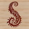 Paisley Embellishment Design A traditional ornate paisley motif, suitable for vector design.