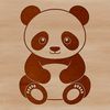 Cute Wildlife Vector Illustration Close-up illustration of a wild animal panda in vector format.