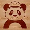 Fun Cartoon Animal SVG Design A digital illustration of a panda wearing a hat, suitable for various uses.