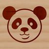 Vector Panda Design for Cutting Machines A high-quality illustration of a wild animal, specifically a panda, in vector format.