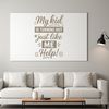 Laugh with Parenting Humor A humorous quote about parenting, designed as a digital vector graphic suitable for various uses.