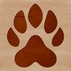 Animal Paw Prints for Creative Projects High-quality SVG illustration of animal paws for various design uses.