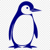 Free Downloadable Penguin Clipart Vector illustration of a penguin in a digital format.
