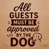 Whimsical Dog Quote Illustration A humorous illustration featuring a dog surrounded by inspirational quotes in a playful, vector design.