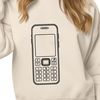 Close-up Phone Design SVG Image Close-up illustration of a modern mobile phone with sleek design