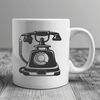Modern Vector Phone Design Illustrated vector phone with modern technology design, suitable for digital use in various formats.