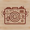 Vector Photography Illustration Digital camera vector illustration in simple, modern design.