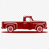 Modern Pickup Vehicle Illustration An SVG graphic representation of a modern pickup vehicle.