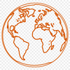 Vector Earth Illustration A detailed illustration of the planet Earth in 2D vector format.