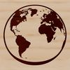 Free Vector Earth Graphic A detailed illustration of the planet Earth in a digital format.