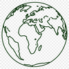Beautiful Planet Vector Graphic A digital illustration of our home planet, Earth, in a vector format.