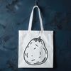 Free SVG Design - A Beautiful Potato An illustration of a potato in vector format.