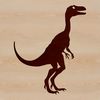 A prehistoric dinosaur illustration in a vector format, suitable for commercial use.