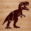 A detailed SVG design of an ancient creature from the dinosaur era.