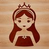 Female royalty illustration in vector format, ideal for digital design projects.