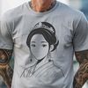A young female royal figure in a medieval-style dress, suitable for digital designs.