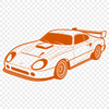 Sleek Racing Car Illustration A detailed illustration of a racing car with sleek design elements.