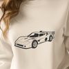 Speed Demon Racing Car Vector A high-speed racing vehicle in motion.
