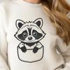 High-quality Raccoon Vector Graphic A high-resolution raccoon image created using scalable vector graphics technology.