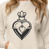 Vector Sacred Heart Icon Design Illustration of the Sacred Heart symbol in vector format.