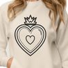 Vector Sacred Heart Illustration Sacred Heart icon in vector format, suitable for various design applications.