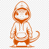 Beautiful Vector Lizard Graphic A colorful lizard illustration created in vector format with intricate details.