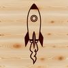 Beautiful Galaxy Ship SVG Graphic Design A futuristic spaceship illustration created as a vector graphic.
