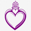 Sacred Heart Icon SVG Vector Illustration A symbolic representation of faith and devotion, this vector illustration features a Sacred Heart icon in detailed design.